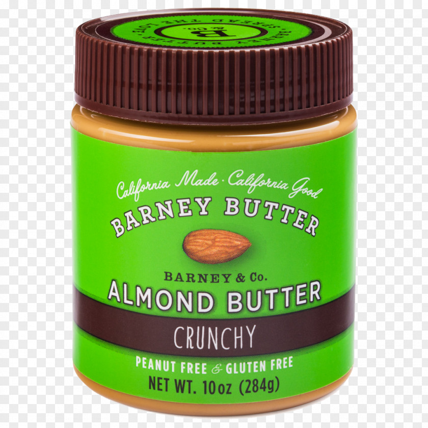 Butter Almond Nut Butters Barney Food PNG