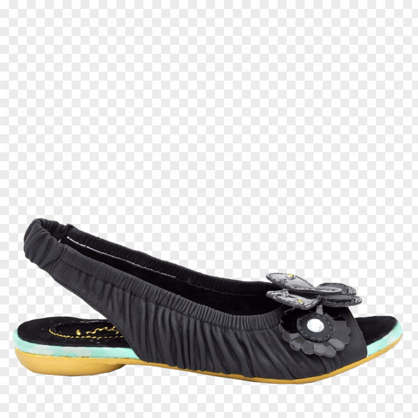 Flat Footwear Ballet Sandal Shoe Slingback PNG