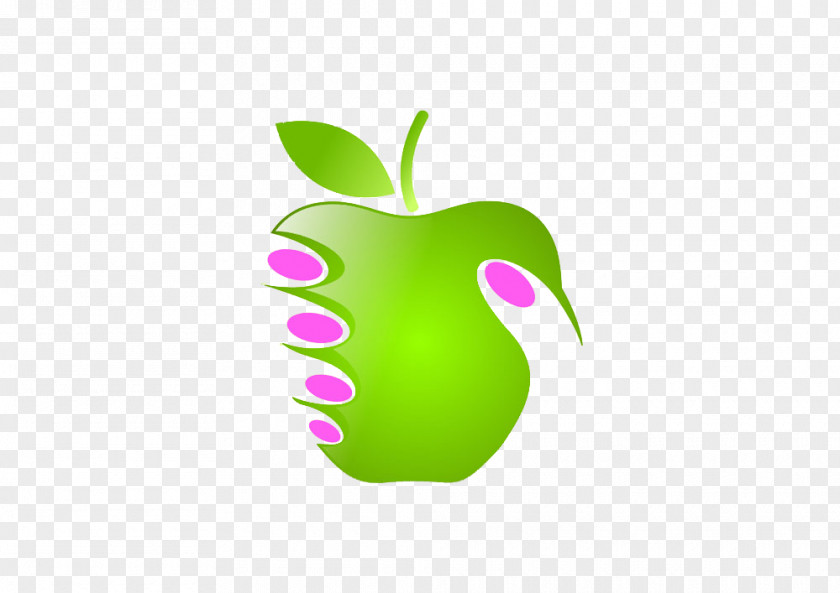 Holding A Green Apple Icon Material Logo PNG