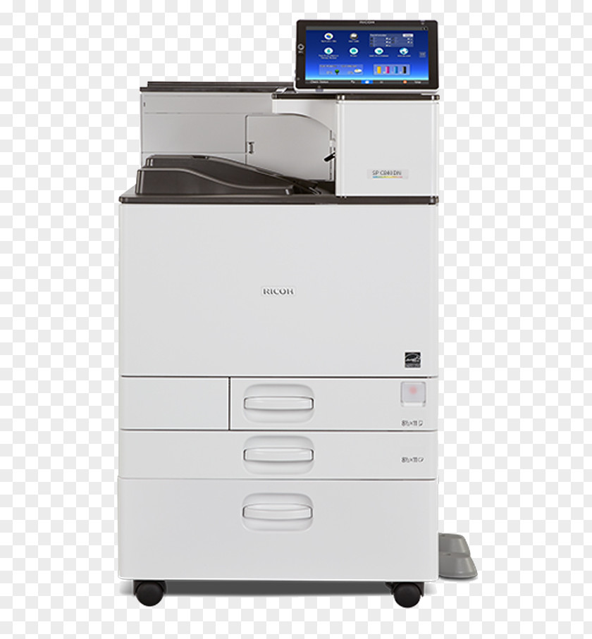 Printer RICOH 408106 SP C842DN Duplex 1200 X DPI USB Color Laser Printing Photocopier PNG