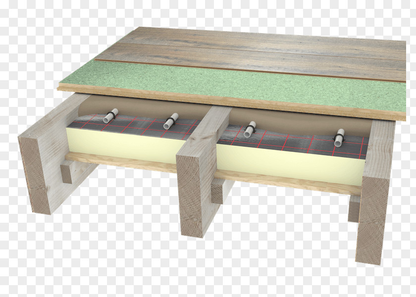Timber Battens Seating Top View Table Underfloor Heating Joist Floating Floor PNG