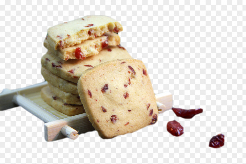A Piece Of Cranberry Cookies Ice Cream Tea Juice PNG