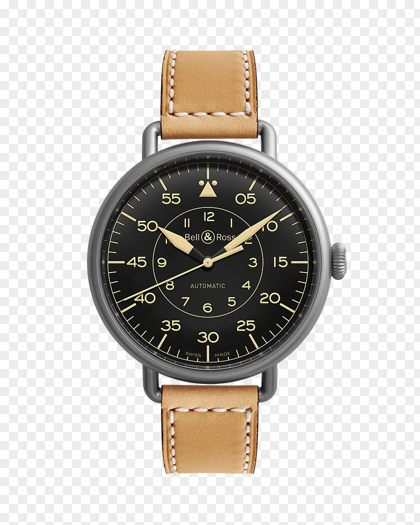 Arabic Numerals Bell & Ross First World War Watch Chronograph Strap PNG