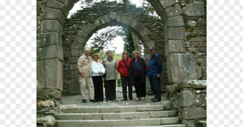 Building Glendalough Historic Site Tourism PNG