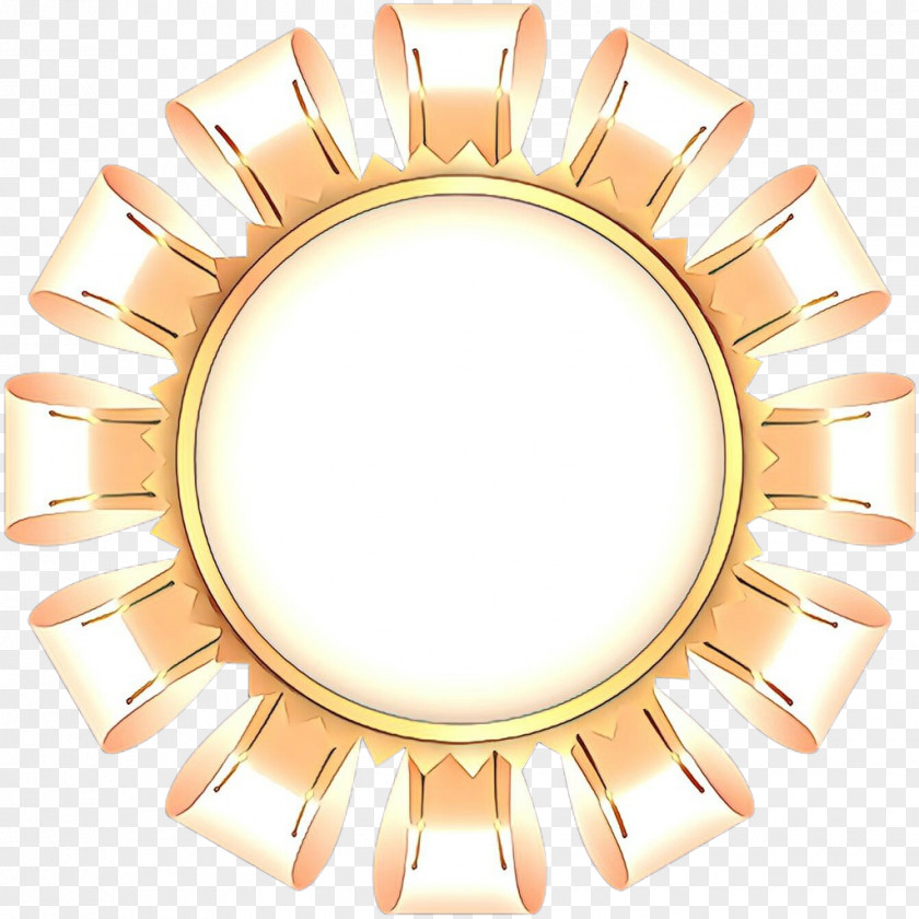 Circle Metal Jewellery Mirror PNG