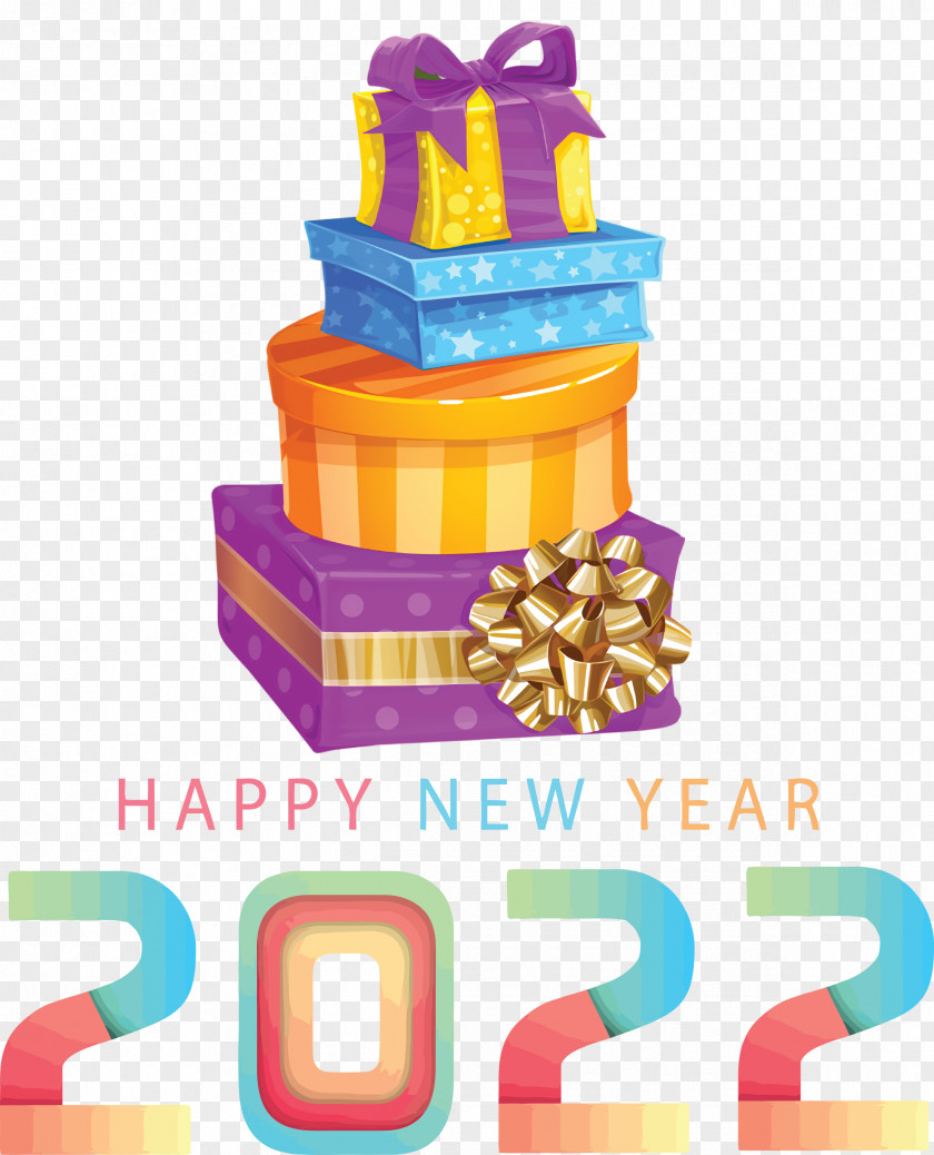 Happy 2022 New Year PNG