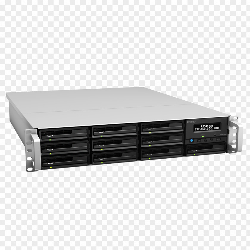 Disk Array Computer Servers Synology Inc. Network Storage Systems RackStation RS10613xs+ PNG
