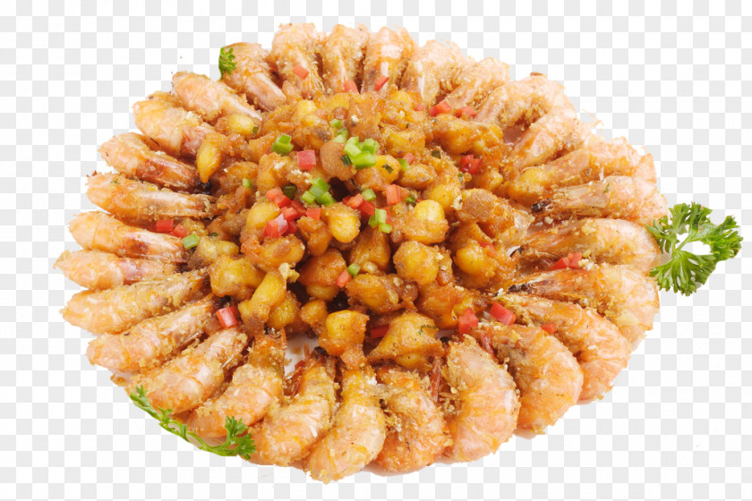 Salt And Pepper Fried Shrimp Caridea Prawn Asian Cuisine PNG