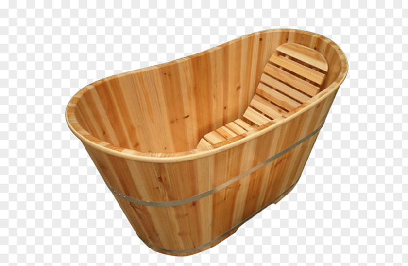 Wooden Bathtub Wood Bathing PNG