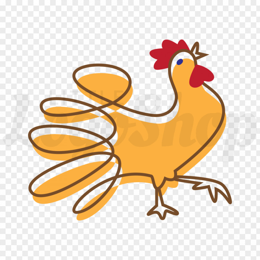 Chicken Rooster Logo Clip Art Illustration PNG