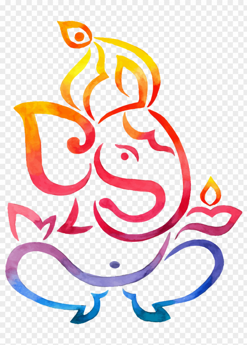 Ganesha Diwali Krishna Janmashtami Diya Elephant PNG