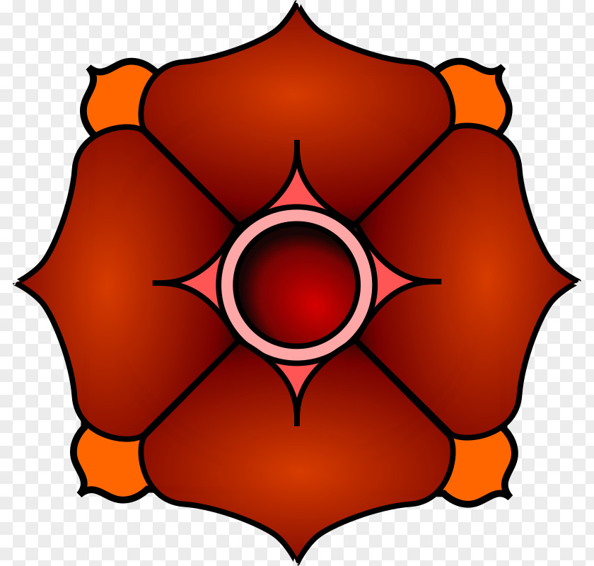 Geometric Flowers Clip Art PNG