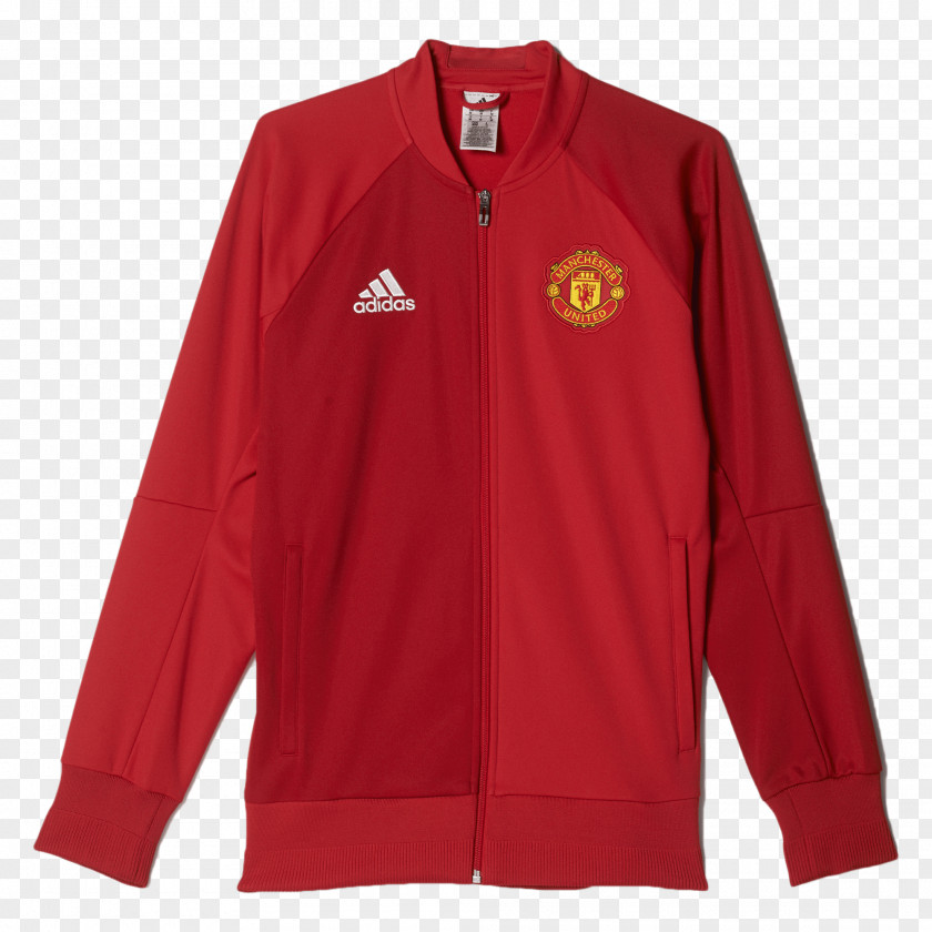 Jacket Manchester United F.C. Adidas Three Stripes PNG