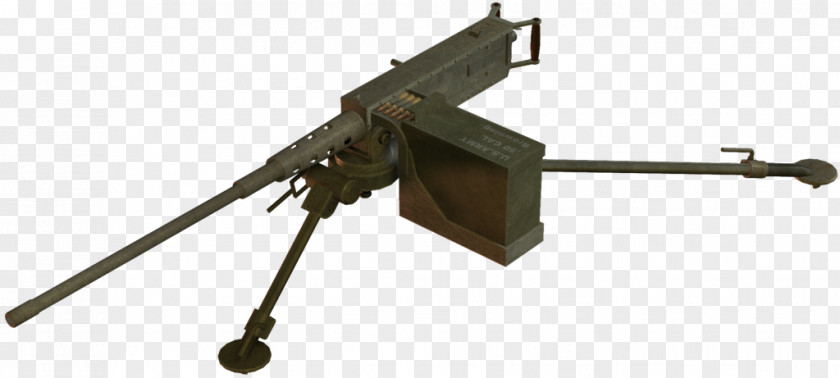 Machine Gun Firearm M2 Browning Ranged Weapon PNG