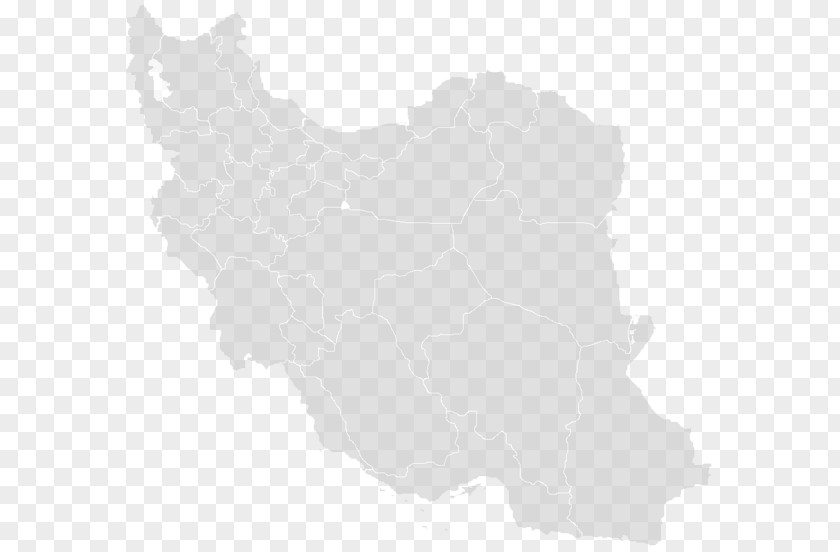Map Outline Of Iran Blank Wikipedia PNG