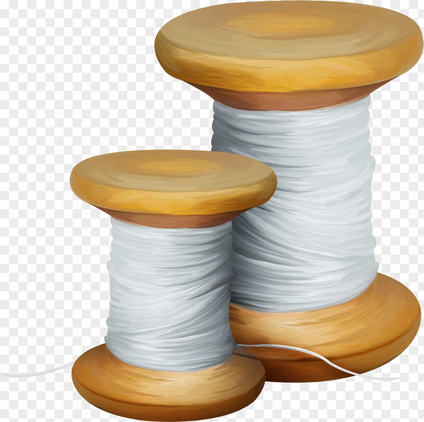 Sewing Needle Thread Bobbin Needlework PNG