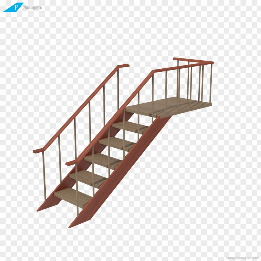 Stairs Plan Handrail PNG