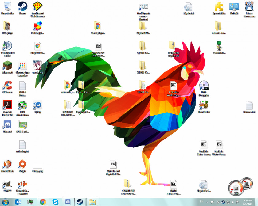 Cock Colorful Animals Color Animal Desktop Wallpaper Display Resolution PNG