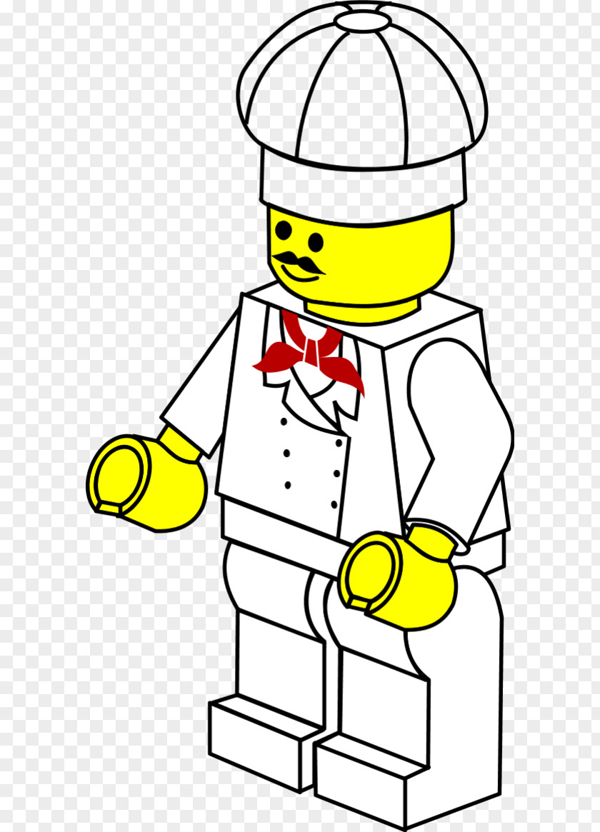 Female Chef Clipart Coloring Book Lego City Police Officer PNG