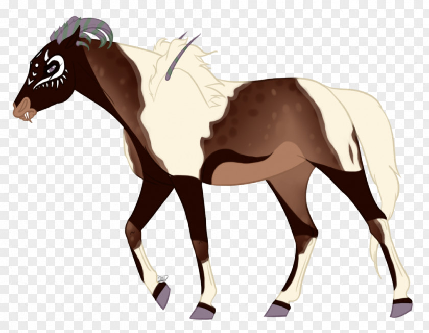 Ox Horn Mustang Foal Rein Stallion Equestrian PNG