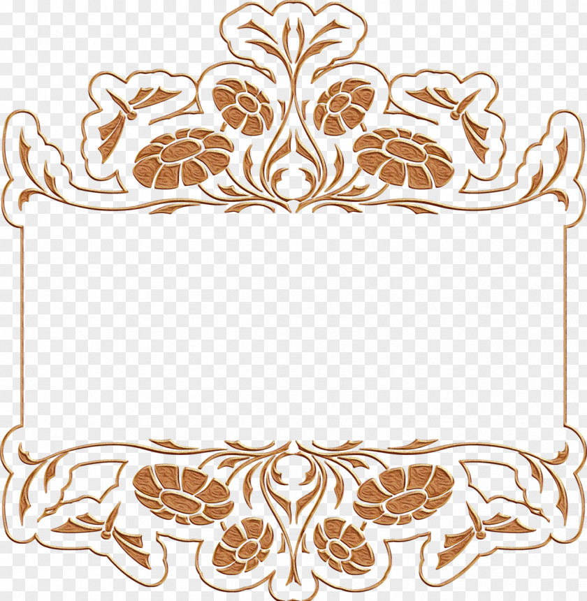 Rectangle Stencil Crochet Line Art PNG