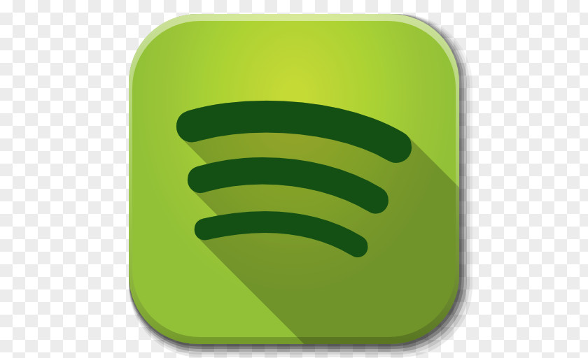 Apps Spotify Grass Green Font PNG