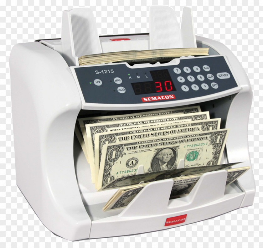 Bank Currency-counting Machine Money Banknote Counter PNG