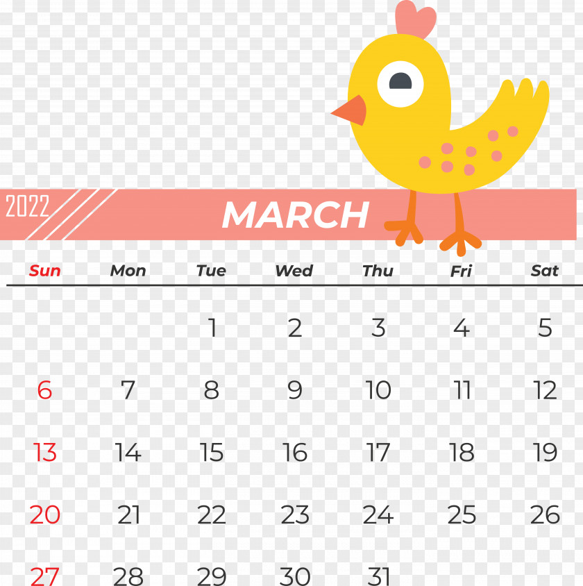 Calendar Beak > January 2021 PNG