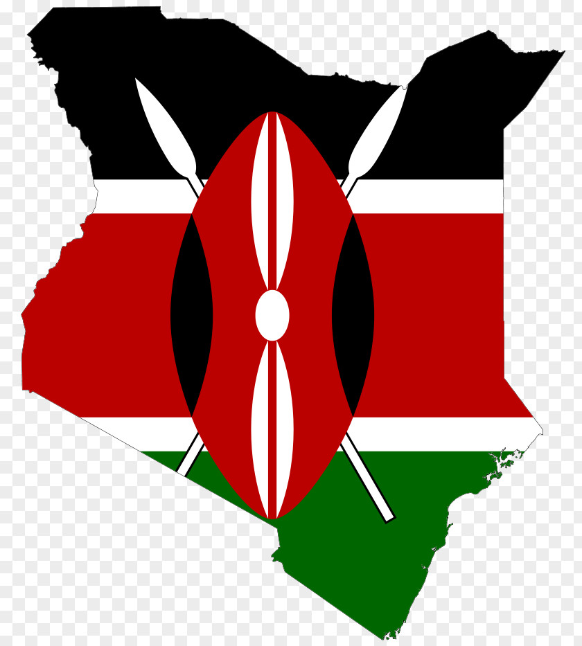 Flag Of Kenya Flags The World Map PNG