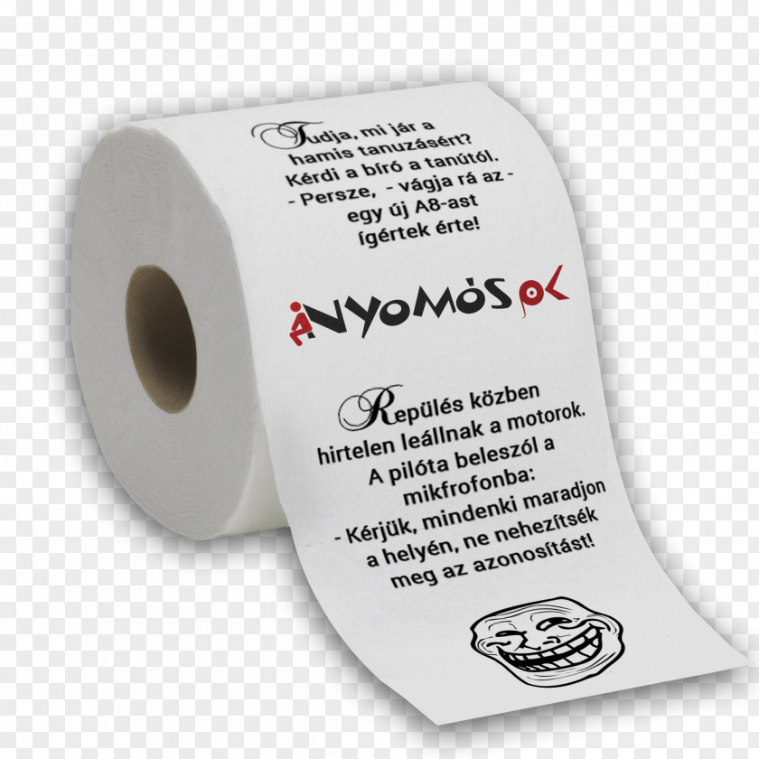 Toilet Paper Printing Joke PNG
