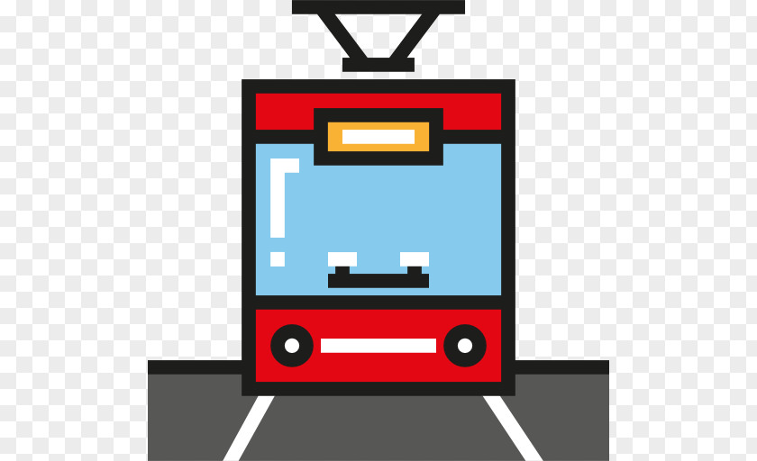 Bus Transport Tram Icon PNG