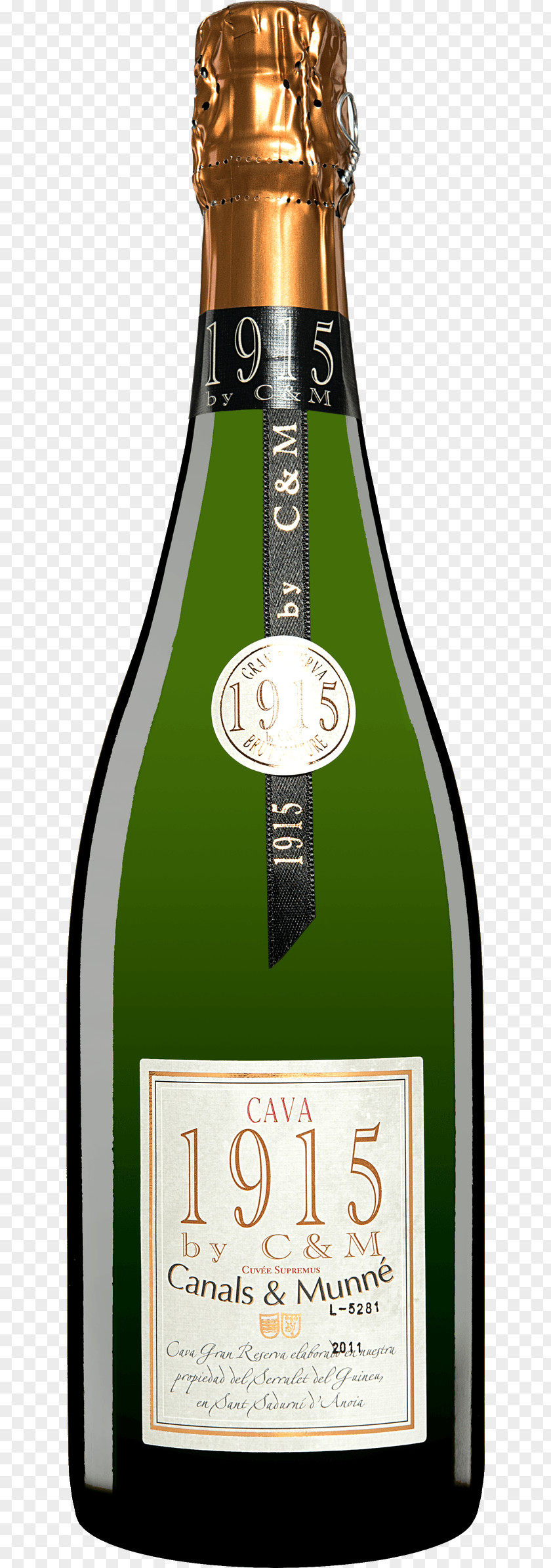 Champagne Dessert Wine Liqueur Bottle PNG