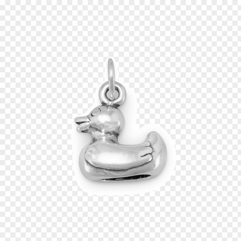 Discov Rubber Duck Locket Charm Bracelet Earring PNG