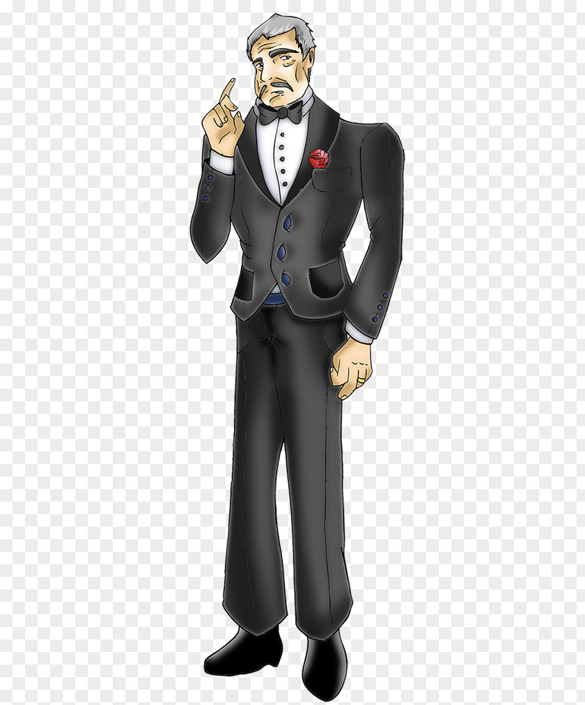 Don Corleone Figurine Character PNG