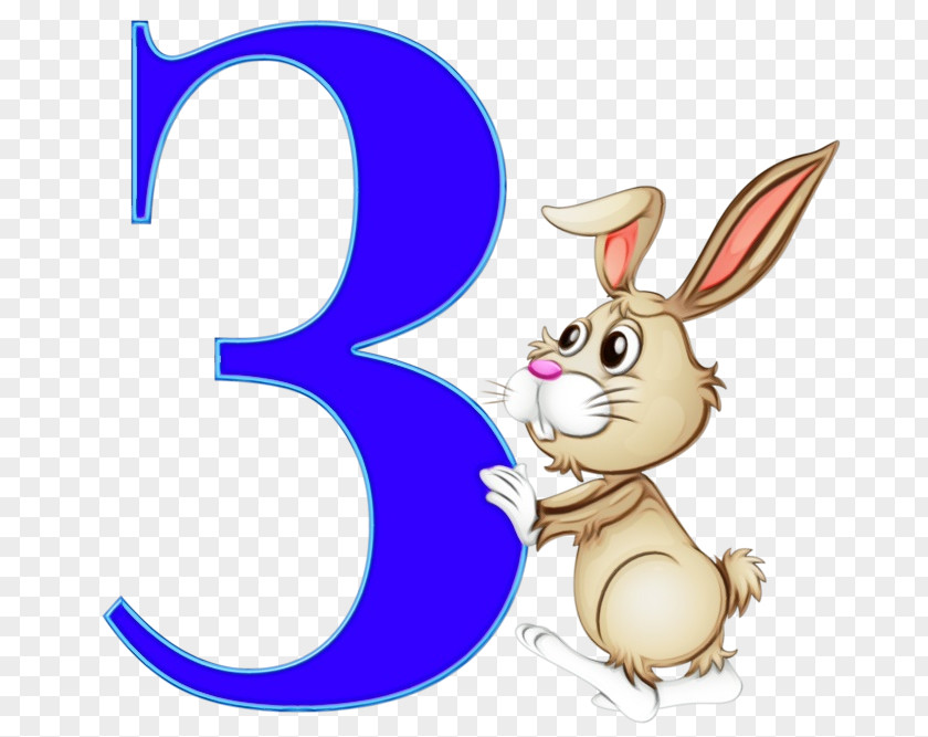Number Symbol Easter Egg Cartoon PNG