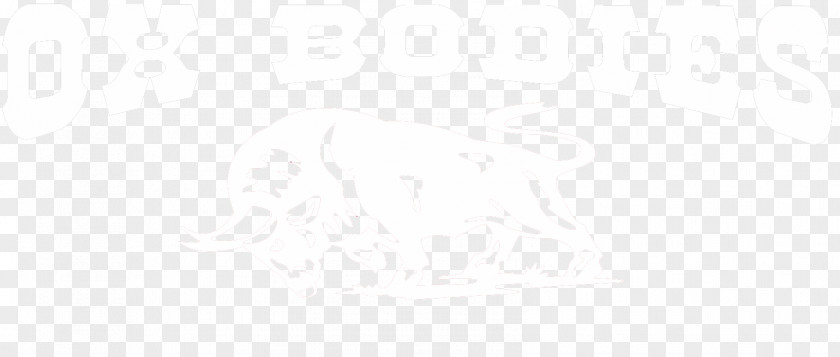 Ox Black And White Grey PNG