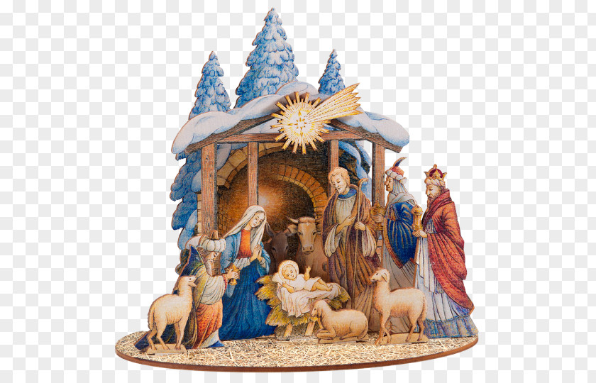 Holy Family Decorations Nativity Scene Christmas Ornament Day Decoration PNG