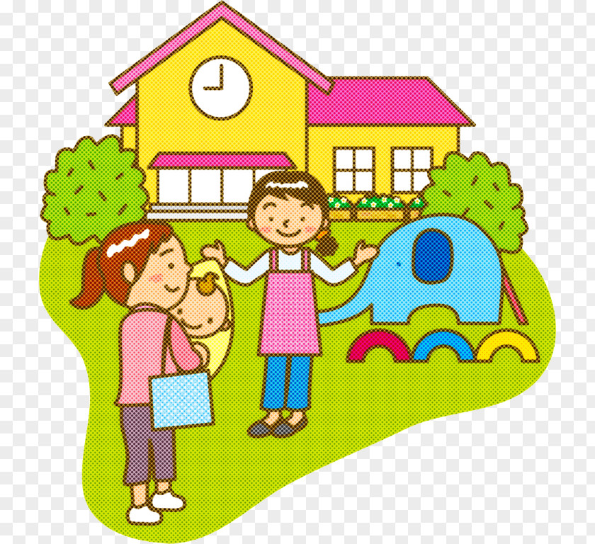Playing With Kids House Clip Art Sharing Play Child PNG