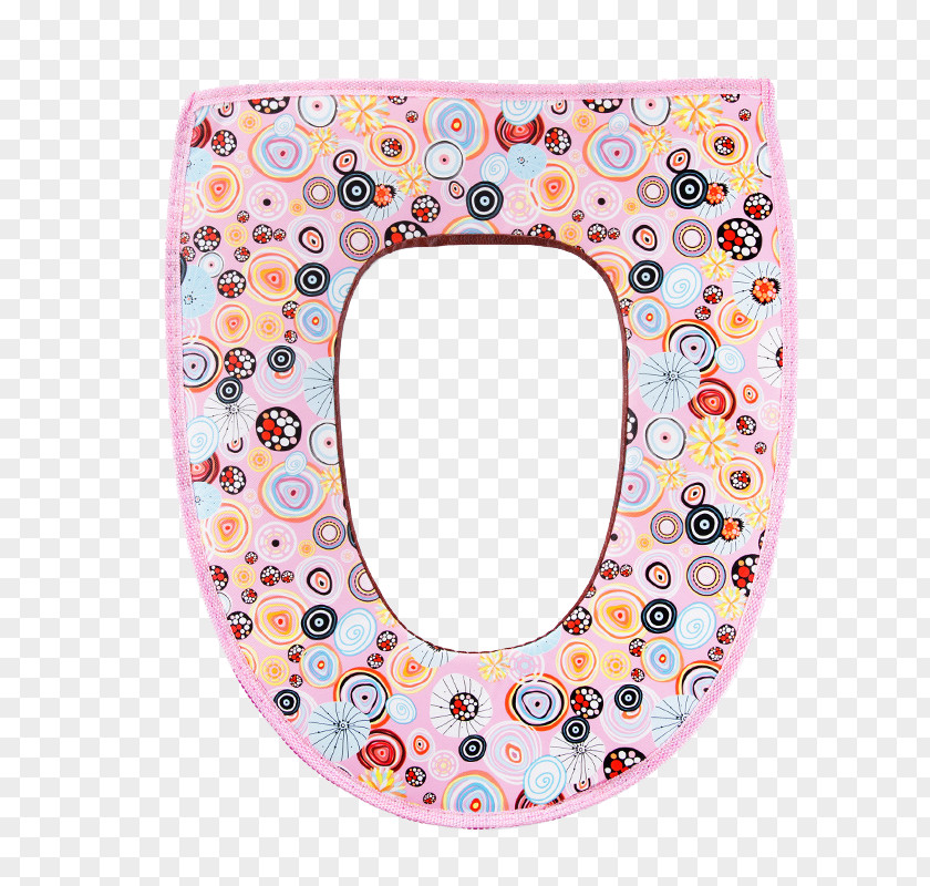 Cotton Toilet Pad Seat Flush PNG