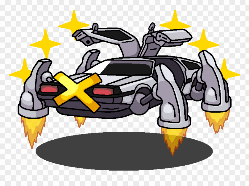 Delorean Time Machine DeLorean Back To The Future Pokémon PNG