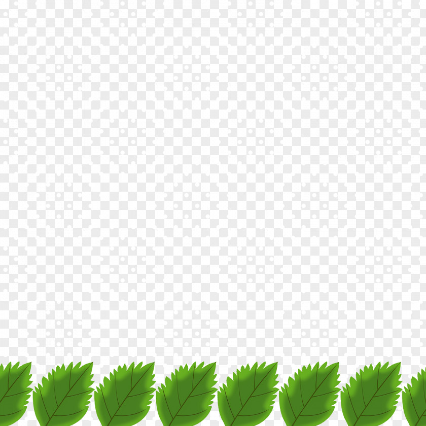 Leaf Green M-tree Font Line PNG