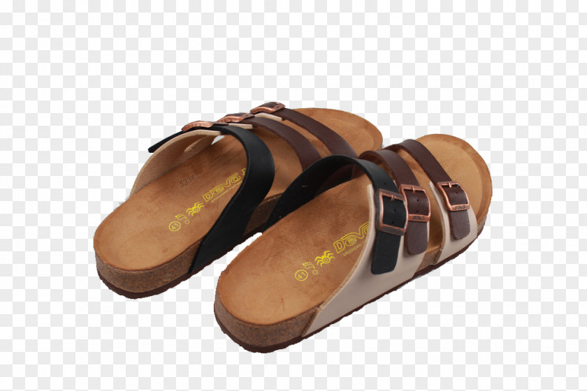 Leather Buckle Sandals Slipper Sandal Flip-flops PNG