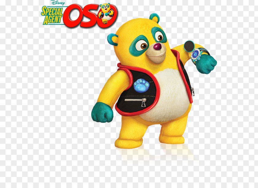 Oso Television Show Special Agent Disney Channel PNG