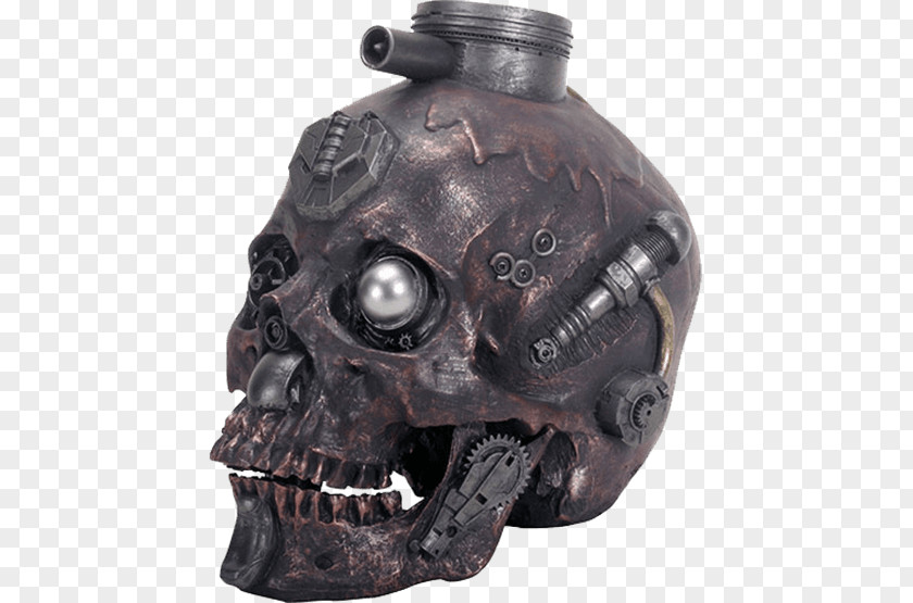 Skull Skeleton Glass Mouth Gear PNG