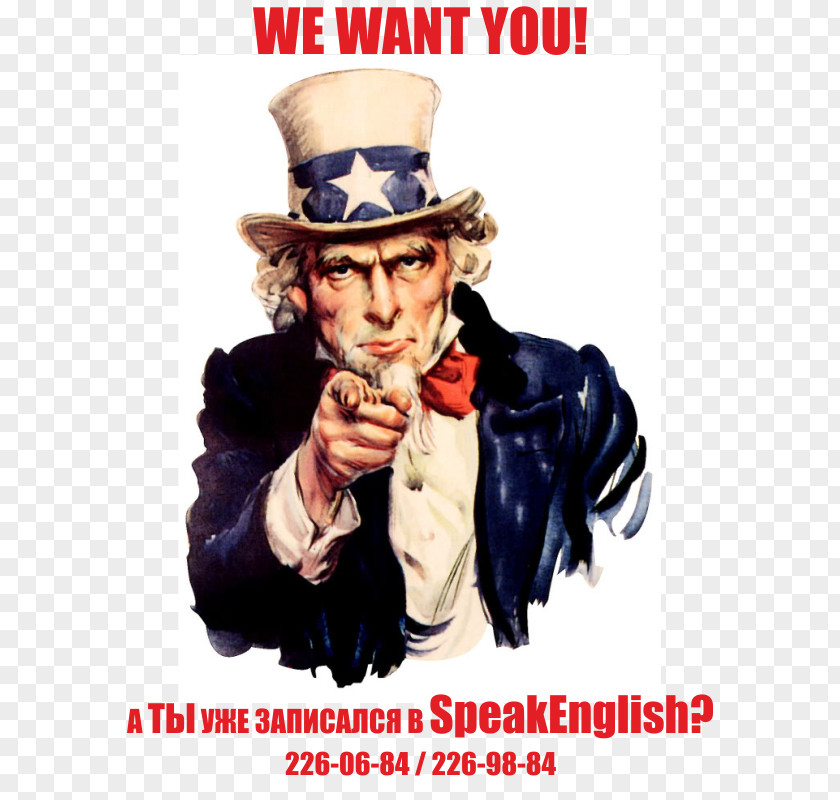 United States Uncle Sam Poster YouTube Propaganda PNG