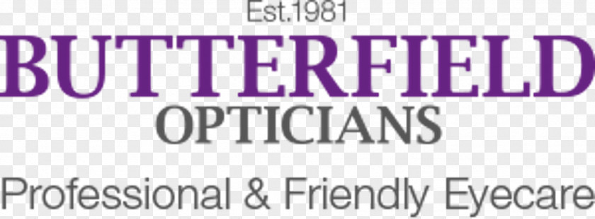 Butterfield Opticians Brand Logo Line Font PNG
