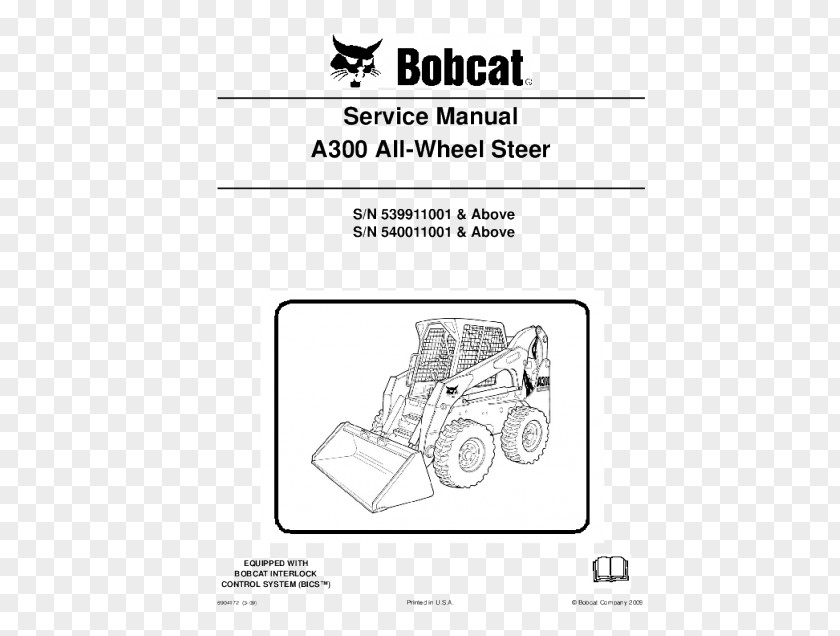 Excavator Skid-steer Loader Bobcat Company Owner's Manual Product Manuals PNG