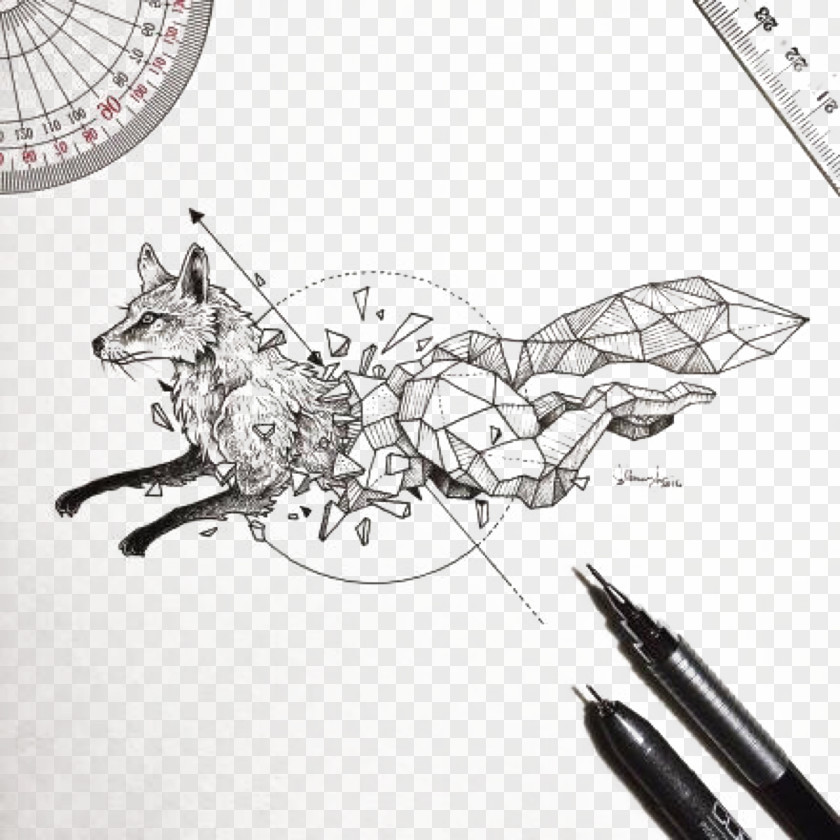 Hand-painted Fox Philippines Sketchy Stories: The Sketchbook Art Of Kerby Rosanes Drawing Illustrator Artist PNG