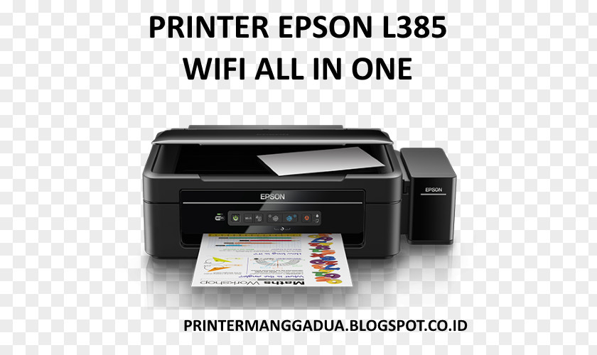 Printer Multi-function Inkjet Printing Epson PNG