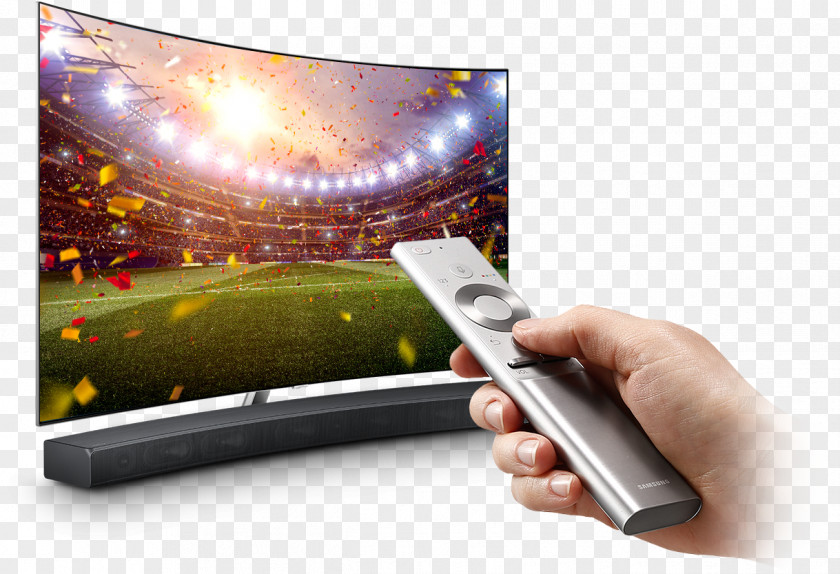 Samsung Television Quantum Dot Display Device Soundbar PNG